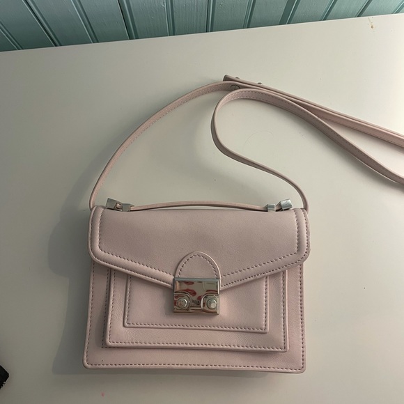 Loeffler Randell Pink Crossbody bag - Picture 1 of 8